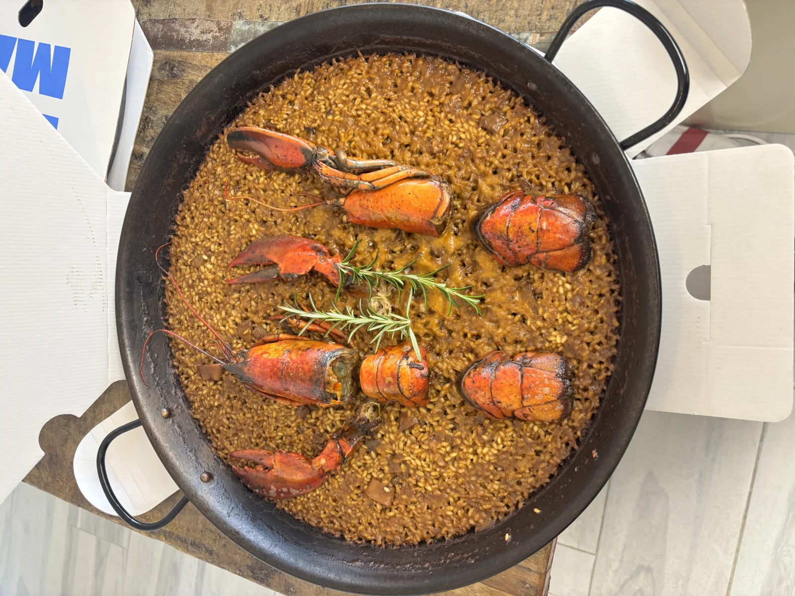 Arroz de bogavante Pamplona